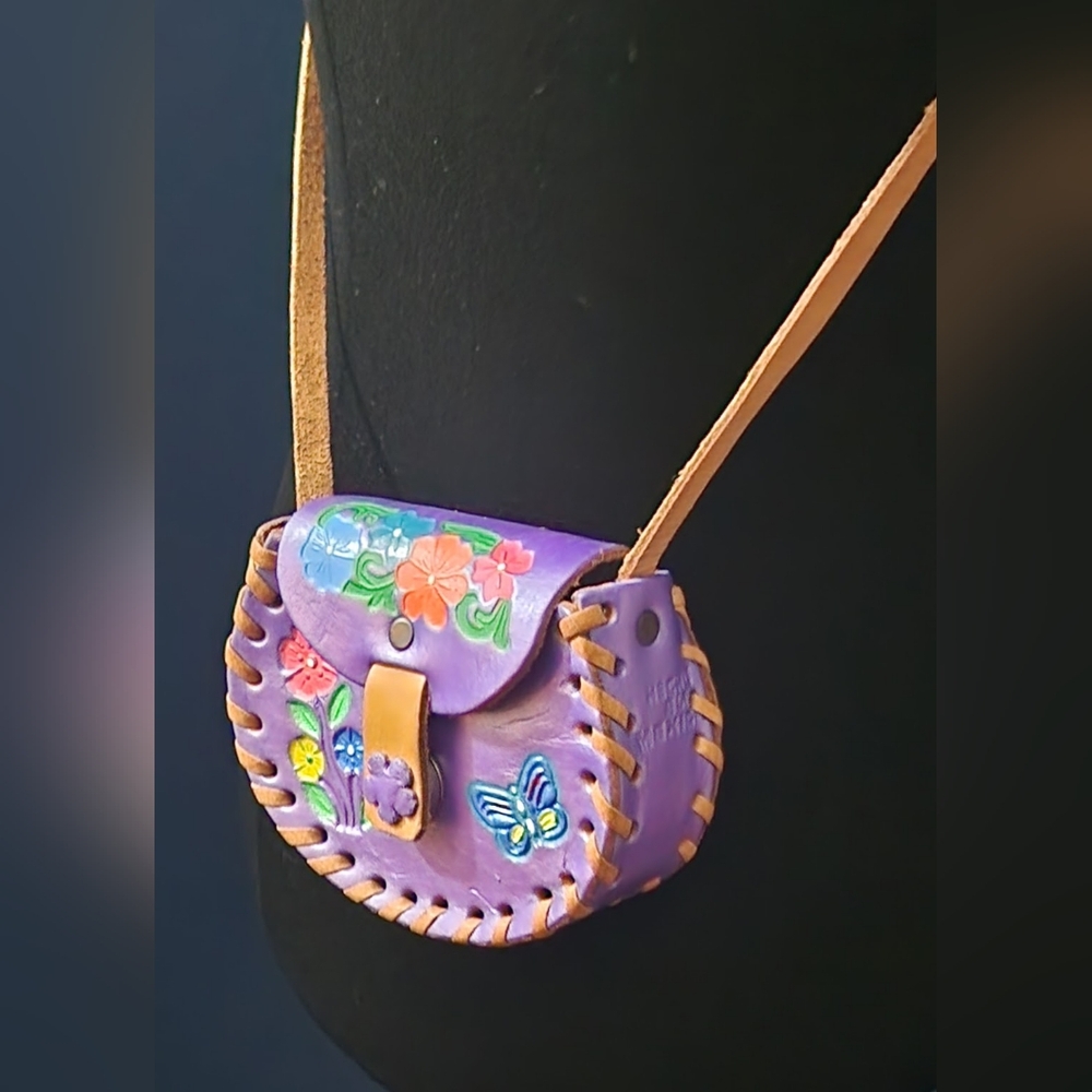 Authentic Mexican Handmade Leather Micro Bag